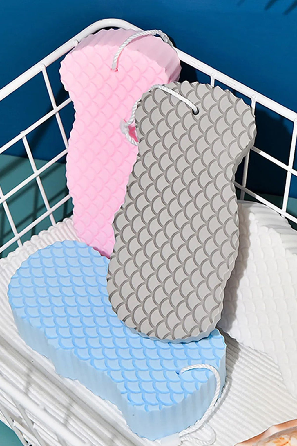 Anında Kapımda | Bebek Banyo Ölü Deri Sökücü Sünger – Yoğun Peeling ve Masaj Duş Süngeri