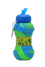 Anında Kapımda | Silikon Katlanabilir Sızdırmaz Pipetli Suluk – 550 ML Çocuk Okul ve Seyahat Matara