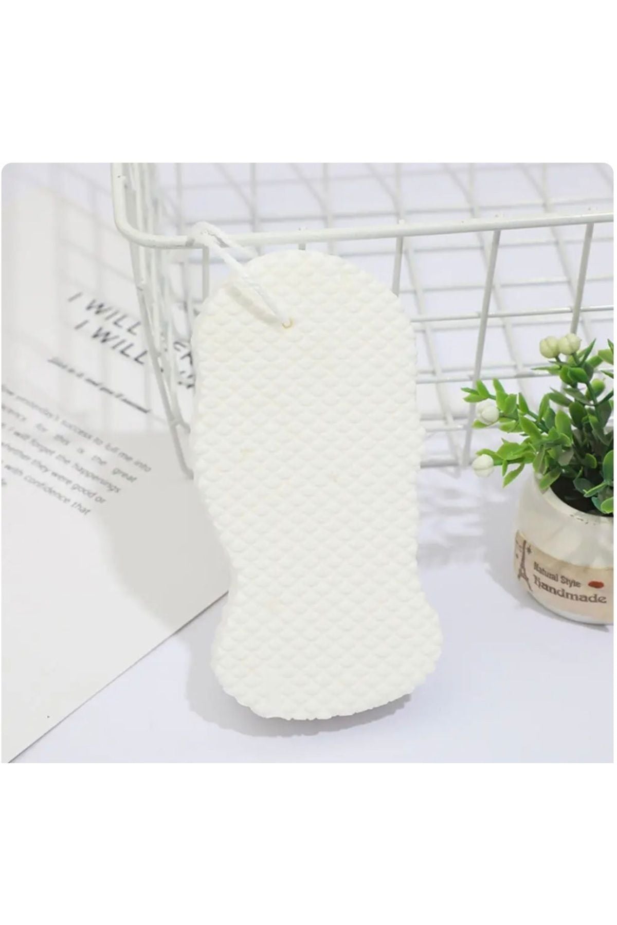 Anında Kapımda | Bebek Banyo Ölü Deri Sökücü Sünger – Yoğun Peeling ve Masaj Duş Süngeri