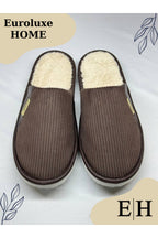 Anında Kapımda | Unisex Kadife Deri Detaylı EVA Taban Ev Terliği – Rahat, Hafif ve Şık Tasarım