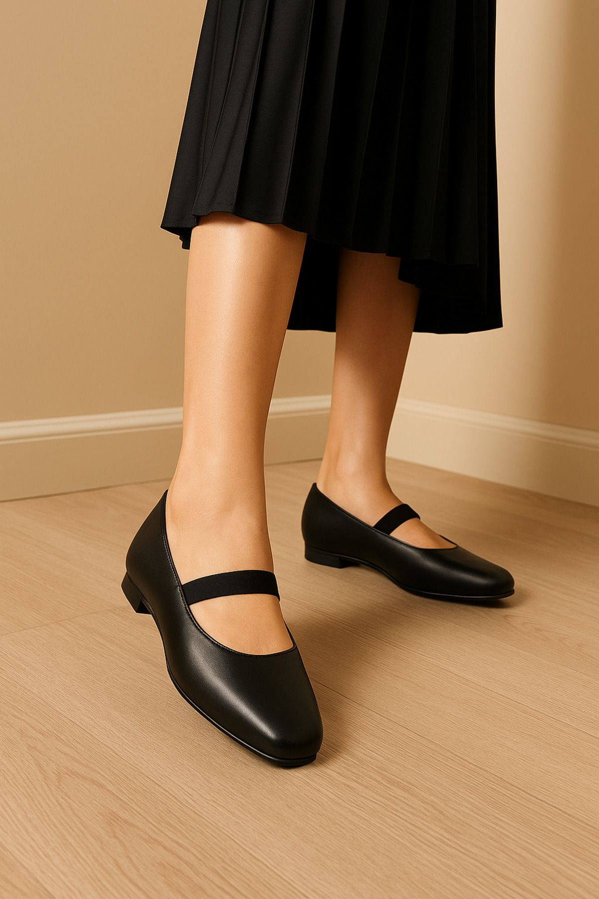 Anında Kapımda | Kadın Günlük Ortopedik Babet – İş ve Ofis için Rahat ve Şık Ayakkabı