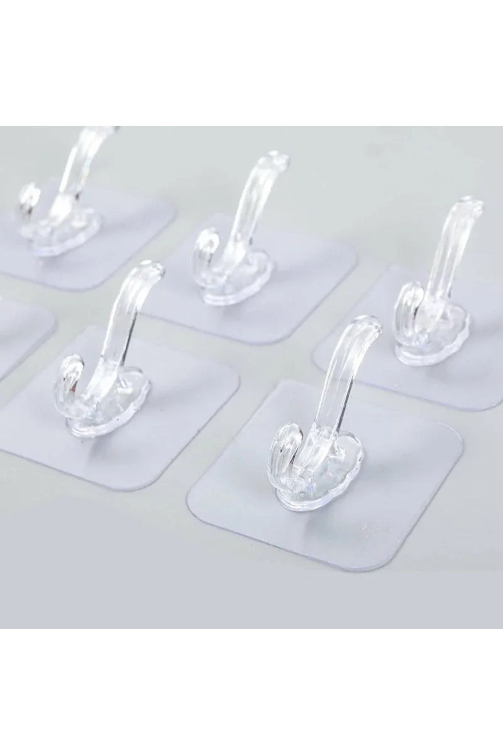 Anında Kapımda | 1’li Kendinden Yapışkanlı Güçlü Silikon Şeffaf Askılık Kapı Arkası Duvar Banyo Mutfak Askı