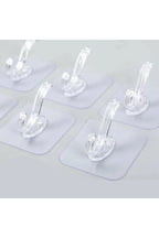 Anında Kapımda | 1’li Kendinden Yapışkanlı Güçlü Silikon Şeffaf Askılık Kapı Arkası Duvar Banyo Mutfak Askı