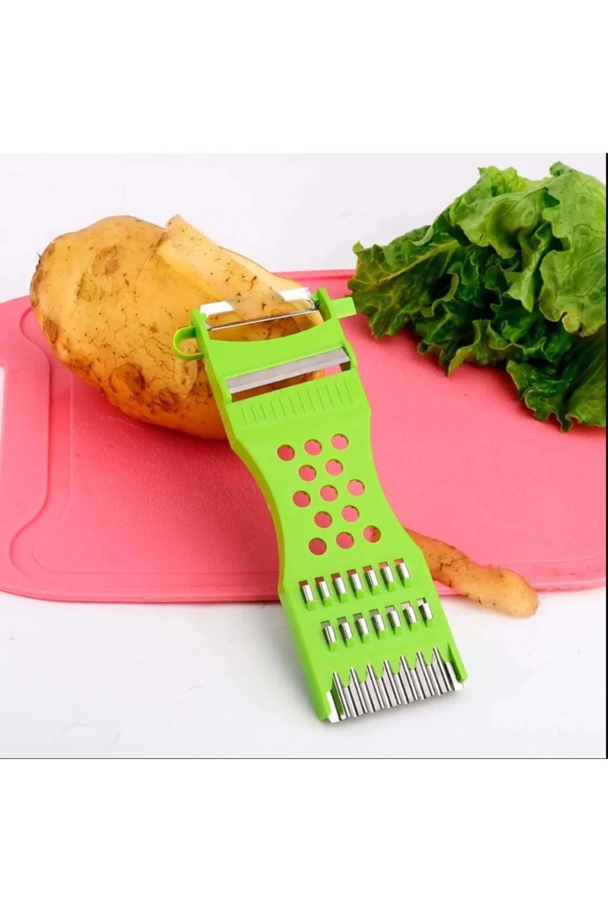 Anında Kapımda | Çok Fonksiyonlu Rende ve Soyacak – Sebze Meyve Doğrayıcı, Jülyen ve Dilimleyici