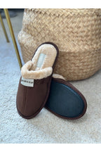 Anında Kapımda | Kadın Erkek Ev Terliği – İçi Kürklü Çeyiz ve Kışlık Terlik (Dar Kalıp, Ses Yapmaz, Hafif Taban)