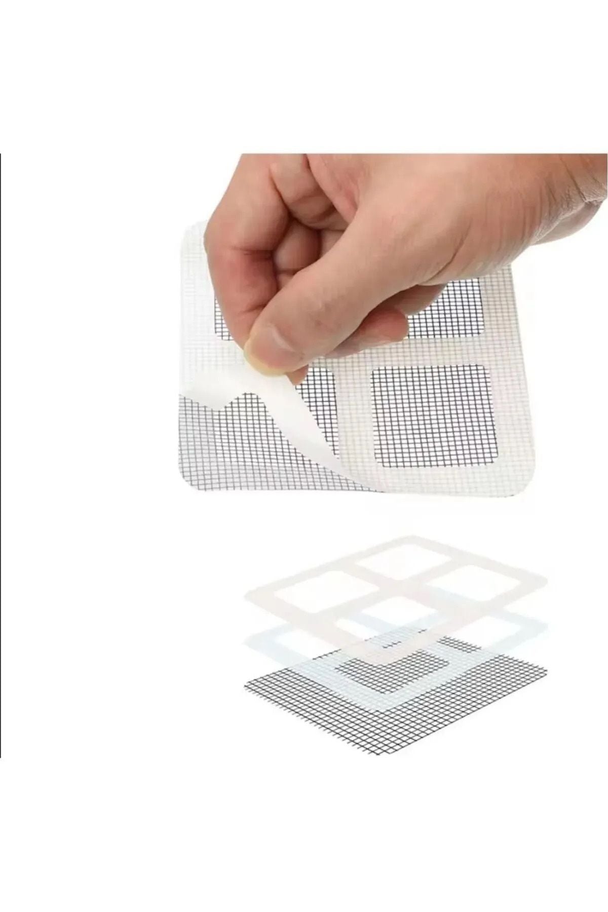 Anında Kapımda | 10’lu Kendinden Yapışkanlı Gider Kapatıcı & Pislik Tutucu Çelik Bant