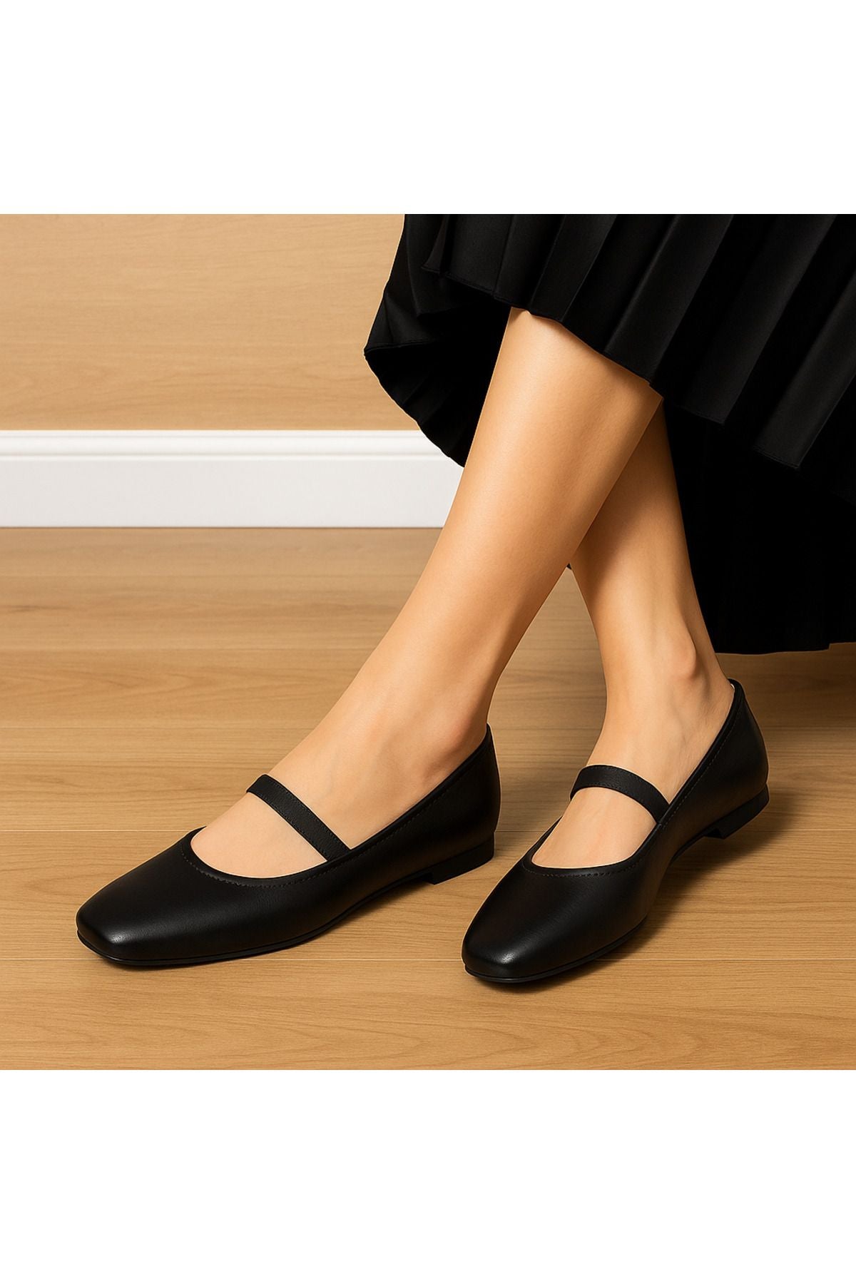 Anında Kapımda | Kadın Günlük Ortopedik Babet – İş ve Ofis için Rahat ve Şık Ayakkabı