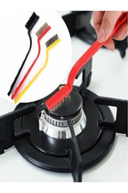 Anında Kapımda | 3’lü Tel Fırça Seti – Aspiratör, Ocak, Banyo, Musluk, Duşakabin, Lavabo ve Fırın Temizlik Fırçası