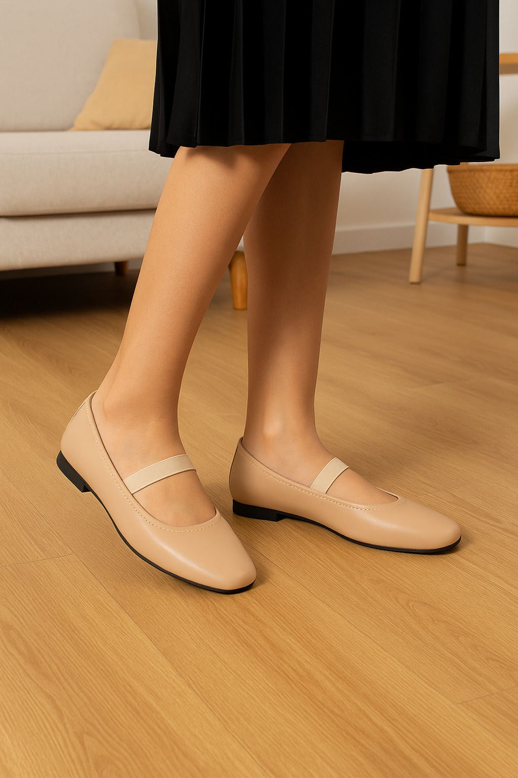 Anında Kapımda | Kadın Günlük Ortopedik Babet – İş ve Ofis için Rahat ve Şık Ayakkabı