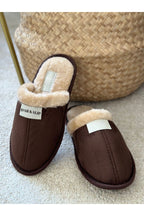 Anında Kapımda | Kadın Erkek Ev Terliği – İçi Kürklü Çeyiz ve Kışlık Terlik (Dar Kalıp, Ses Yapmaz, Hafif Taban)