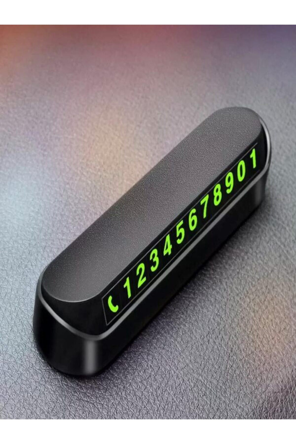 Anında Kapımda | Fosforlu Aç Kapa Sistemli Araç Telefon Numaratörü – Torpido Üstü Park Numara Göstergesi