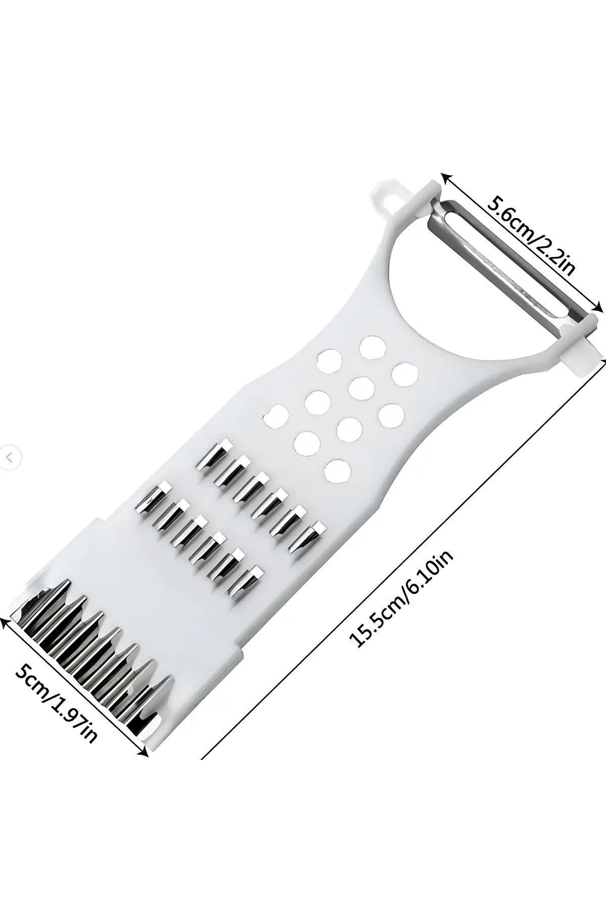 Anında Kapımda | Çok Fonksiyonlu Rende ve Soyacak – Sebze Meyve Doğrayıcı, Jülyen ve Dilimleyici