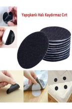 Anında Kapımda | 10’lu Halı Kilim Koltuk Örtüsü Kaydırmaz Sabitleyici Ped – Yıkanabilir ve Kendinden Yapışkanlı Cırt Set