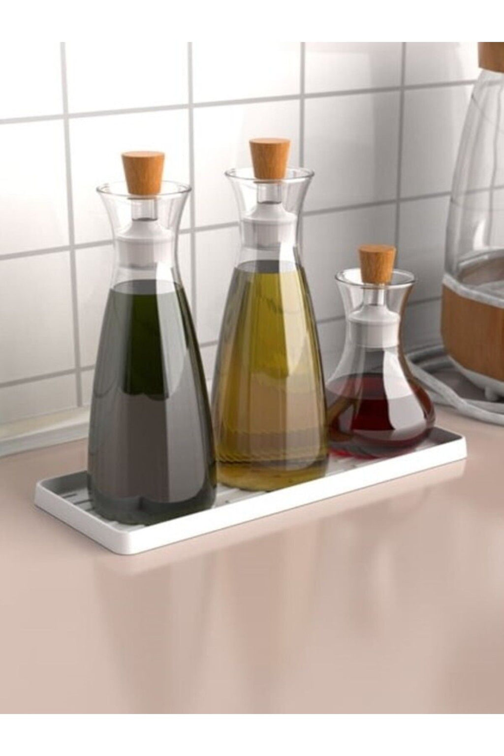 Anında Kapımda | Silikon Yağlık Standı Altlık Organizer Sunumluk Sabunluk Deterjanlık Altlığı