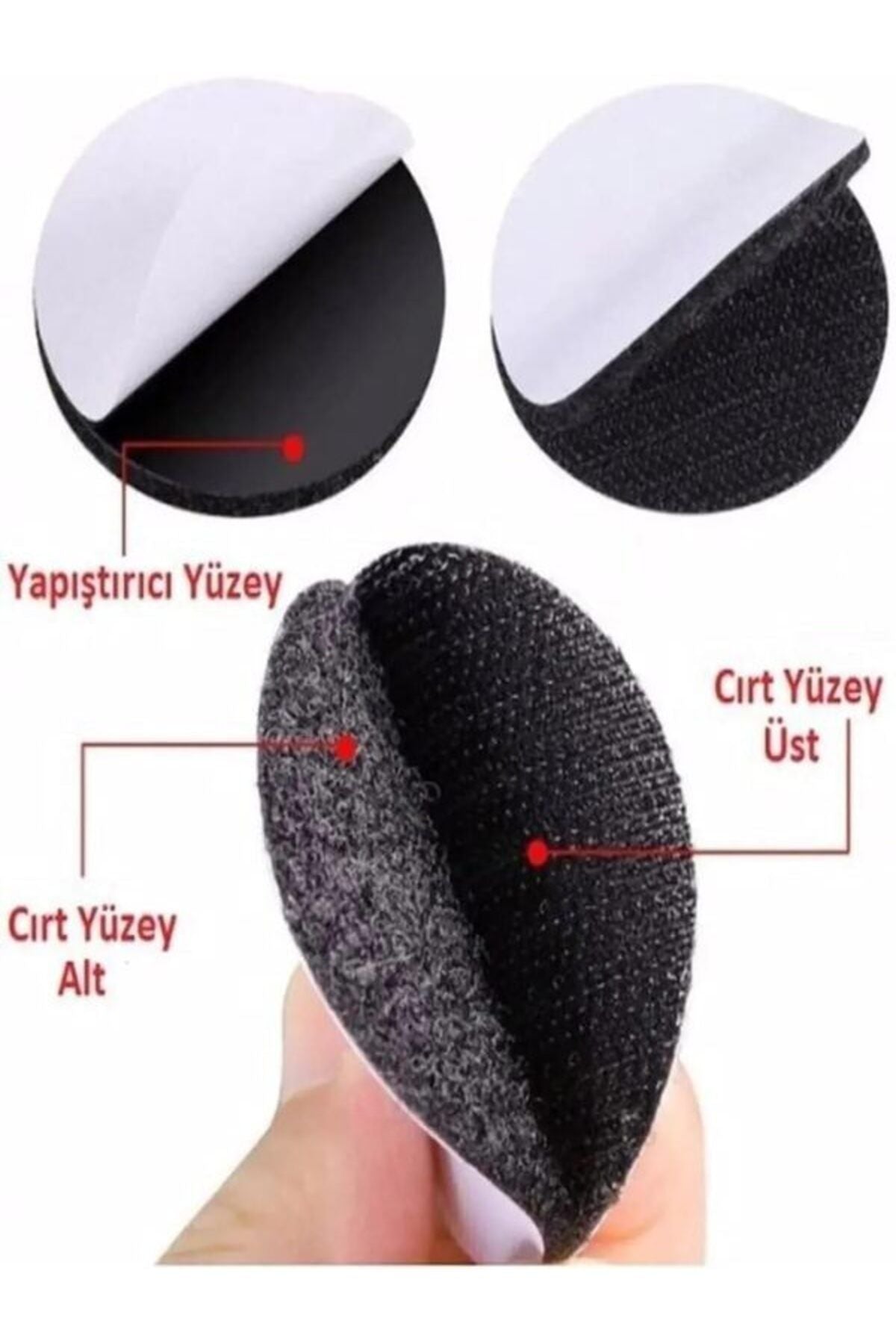 Anında Kapımda | 10’lu Halı Kilim Koltuk Örtüsü Kaydırmaz Sabitleyici Ped – Yıkanabilir ve Kendinden Yapışkanlı Cırt Set