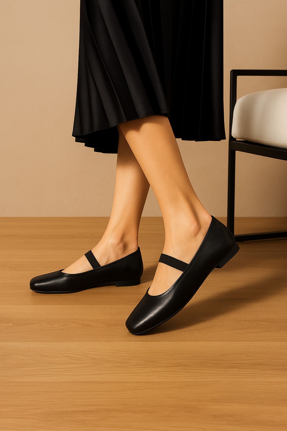 Anında Kapımda | Kadın Günlük Ortopedik Babet – İş ve Ofis için Rahat ve Şık Ayakkabı