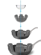 Anında Kapımda | 12’li Kalın Çizdirmez Tencere, Tava ve Borcam Koruyucu Elyaf Keçe 30x30