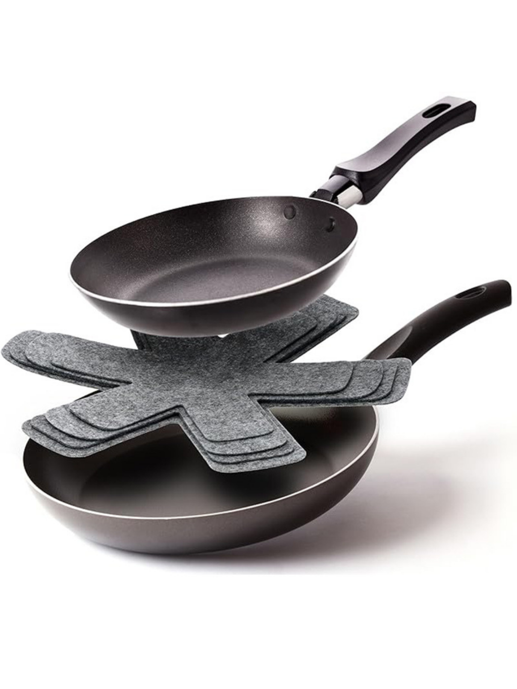 Anında Kapımda | 12’li Kalın Çizdirmez Tencere, Tava ve Borcam Koruyucu Elyaf Keçe 30x30