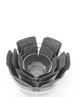 Anında Kapımda | 12’li Kalın Çizdirmez Tencere, Tava ve Borcam Koruyucu Elyaf Keçe 30x30