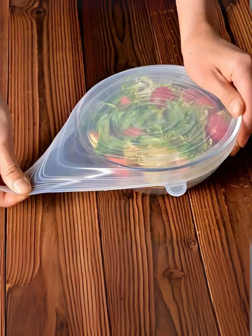 Anında Kapımda | 6’lı Tazeliği Koruyan Silikon Kapak Tabak Tencere Kapak Bonesi