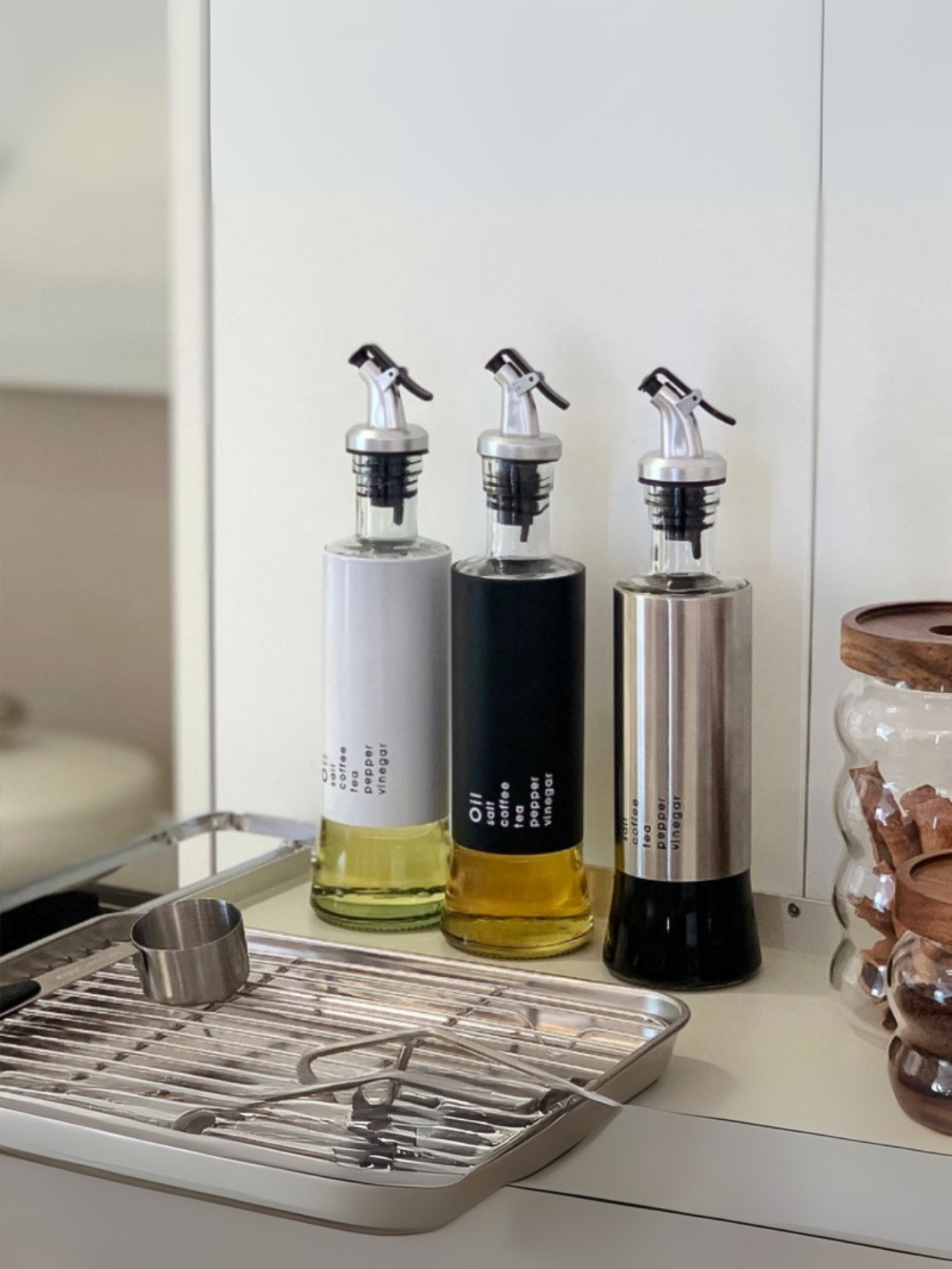 Anında Kapımda | 5’li Kapaklı Şişe Ucu Servis Aparatı Damlalık Yağdanlık Tıpa Tapa Dökme Ağızlık