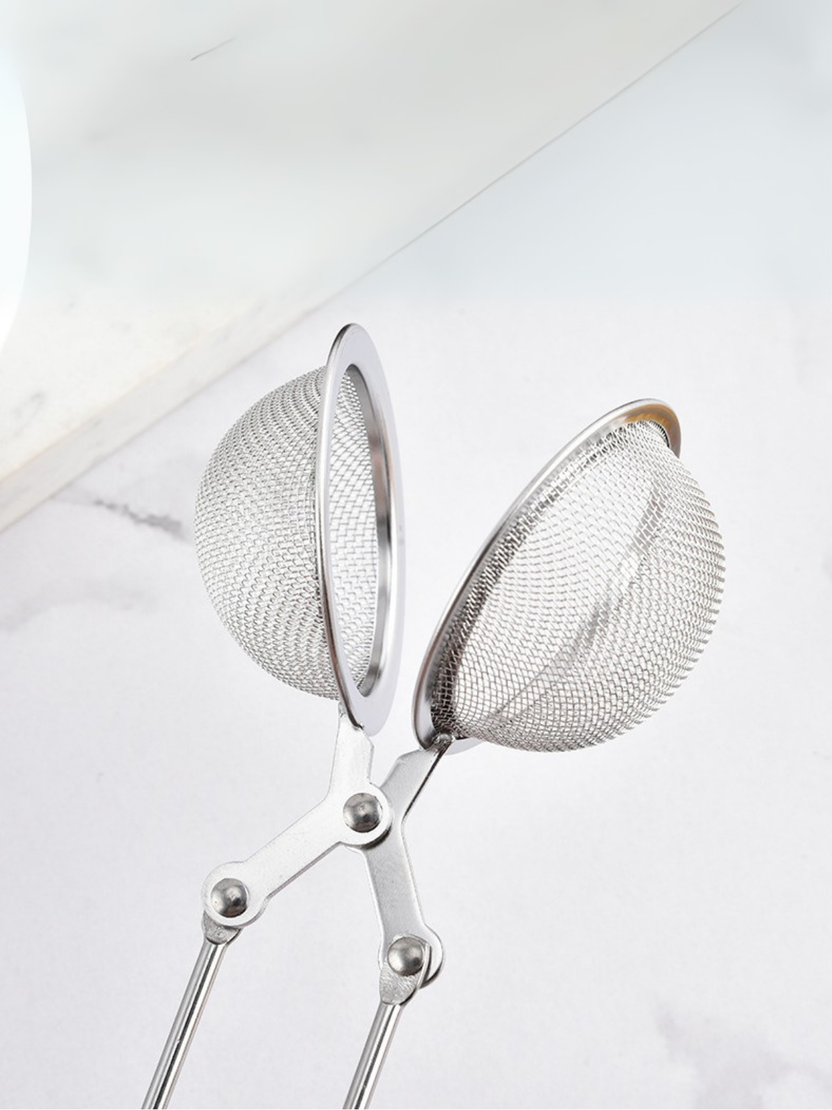 Anında Kapımda | Pratik Paslanmaz Çelik Un Kakao Pudra Şekeri Eleği ve Bitki Çayı Demleme Süzgeci