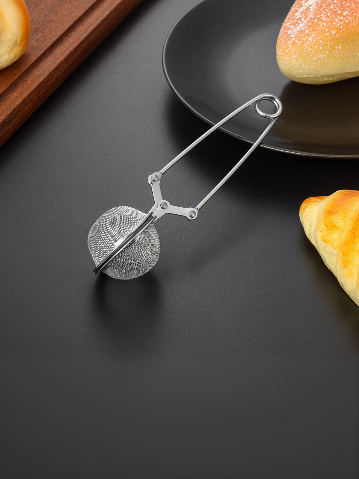 Anında Kapımda | Pratik Paslanmaz Çelik Un Kakao Pudra Şekeri Eleği ve Bitki Çayı Demleme Süzgeci