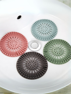 Anında Kapımda | Silikon Banyo ve Mutfak Gider Kapatıcı Çöp Tutucu Lavabo Süzgeci