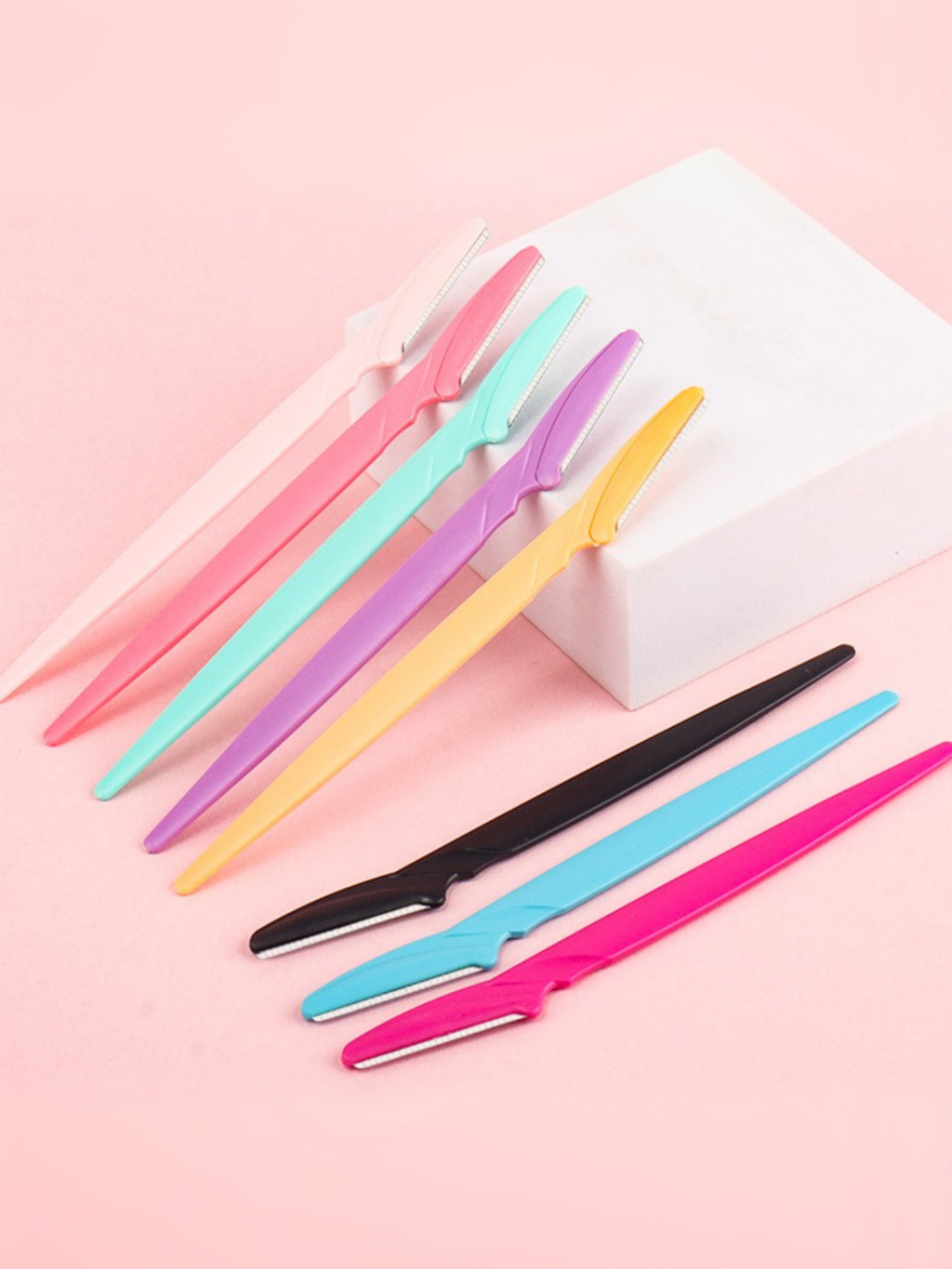 Anında Kapımda | 3’lü Set Kaş Usturası Kaş Şekillendirme Bıçağı Yüz Tüy Alma Bıçağı