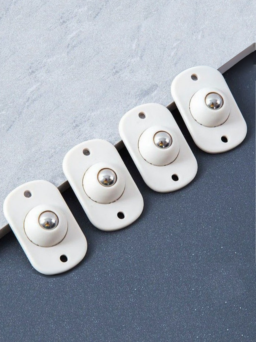 Anında Kapımda | Pratik 4’lü 360 Derece Döner Tekerlek Bilyeli Eşya Kaydırma Aparatı Yapışkanlı Kolay Taşıma Bilyeleri