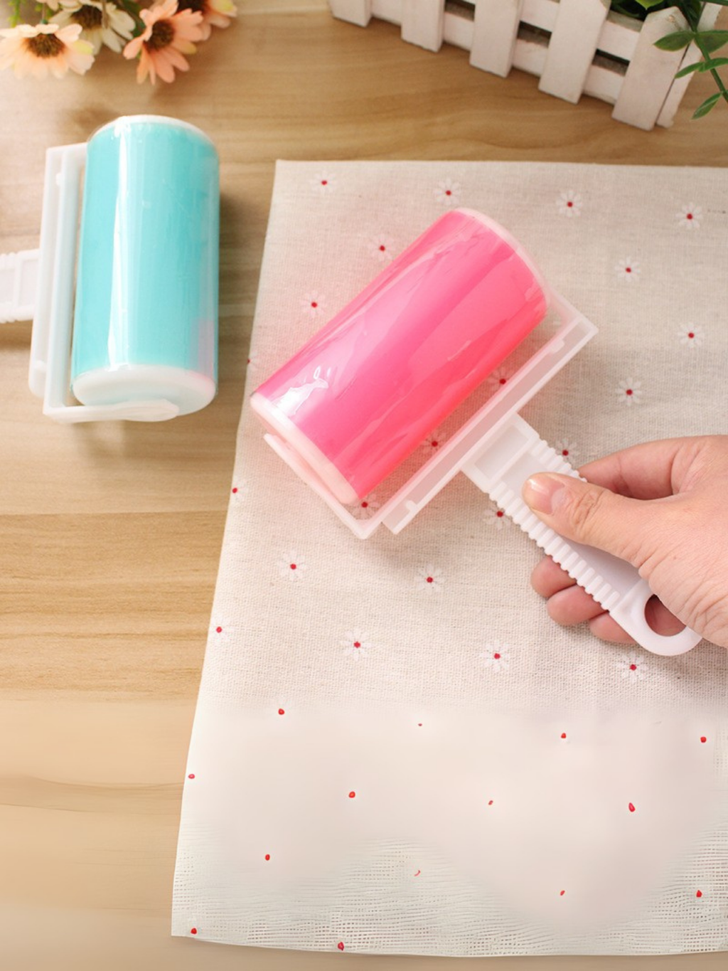 Anında Kapımda | 10’lu Yıkanabilir Kedi Köpek Tüy Saç Kıl Temizleyici Toz Toplayıcı Rulo